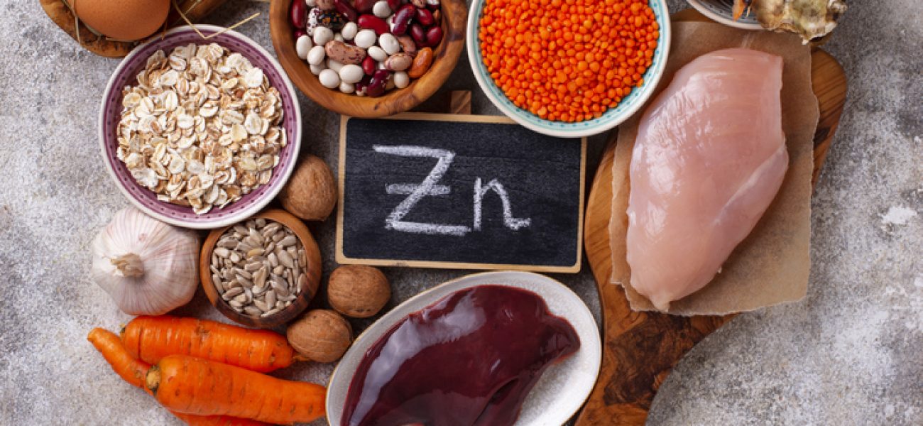 Healthy product sources of zinc. Food rich in Zn